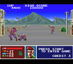 Operation Thunderbolt (USA) In game screenshot